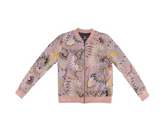 Chaqueta Bomberjacke Chaqueta bomber etno oriental GAWKA beige