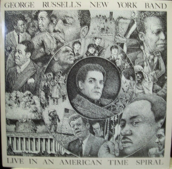 George Russell New York Band Live An American Time Spiral M Etsy