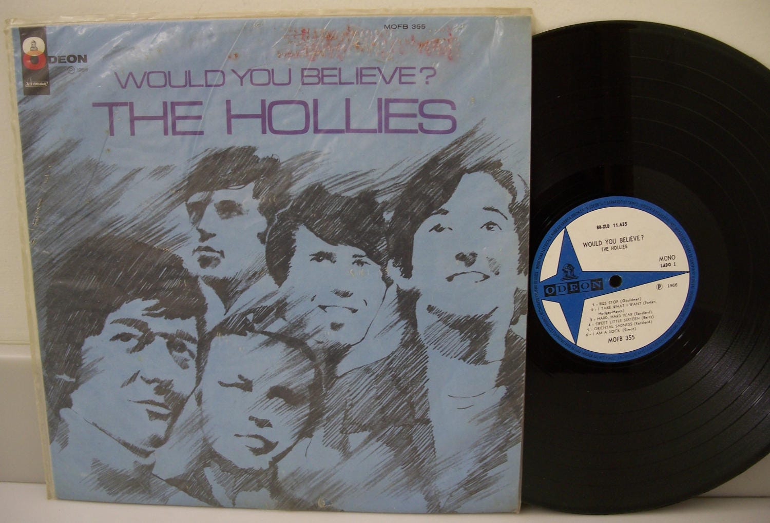 The Hollies 1966 Mono LP From Brazil Would You Believe Etsy