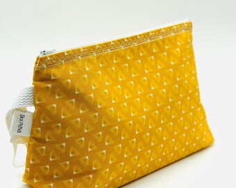 Large project bag - Yellow triangles