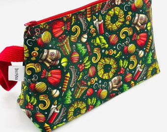 Borsa grande per progetti - Christmas Doodle 2 n