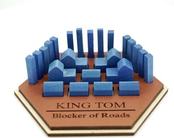 Organizer for Catan Base Game – Component Holder for Settlements