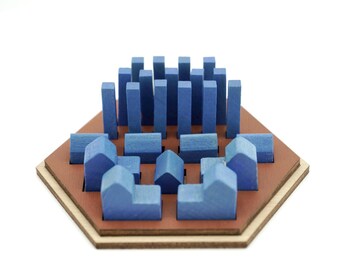 Organizer for Catan Base Game – Component Holder for Settlements