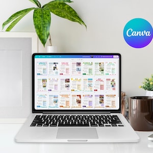 Monthly Newsletter Canva Template, HOA Community Newsletter (Digital Download) image 10