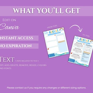 Monthly Newsletter Canva Template, HOA Community Newsletter (Digital Download) image 7