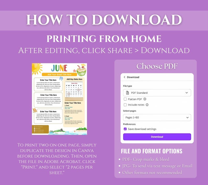 Monthly Newsletter Canva Template, HOA Community Newsletter (Digital Download) image 9