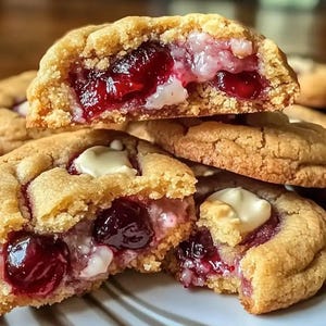 Cherry Pie Stuffed Cookie Recipes | Gourmet Cookie Recipe | Homemade Cookies | Gourmet Stuffed Cookies | Cherry Cookie Recipe