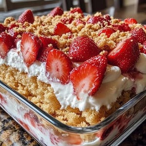 Best Strawberry Crunch Poke Cake Recipe to Download