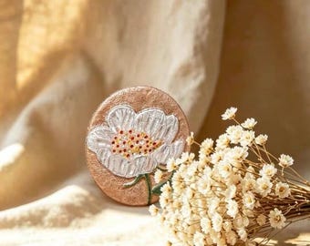 Hand-painted genuine leather fridge magnets
