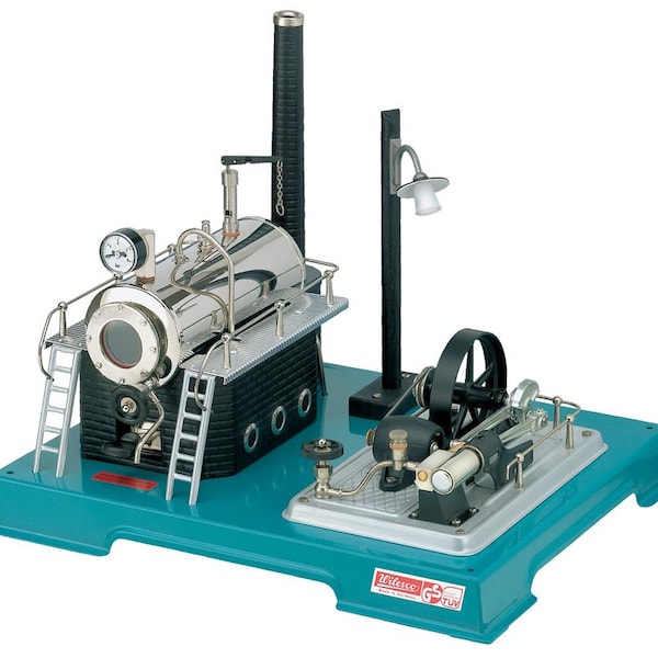 Wilesco Toy Steam Engine with Dynamo D18