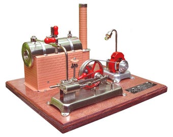 Jensen 25G Model Steam Engine with Dynamo