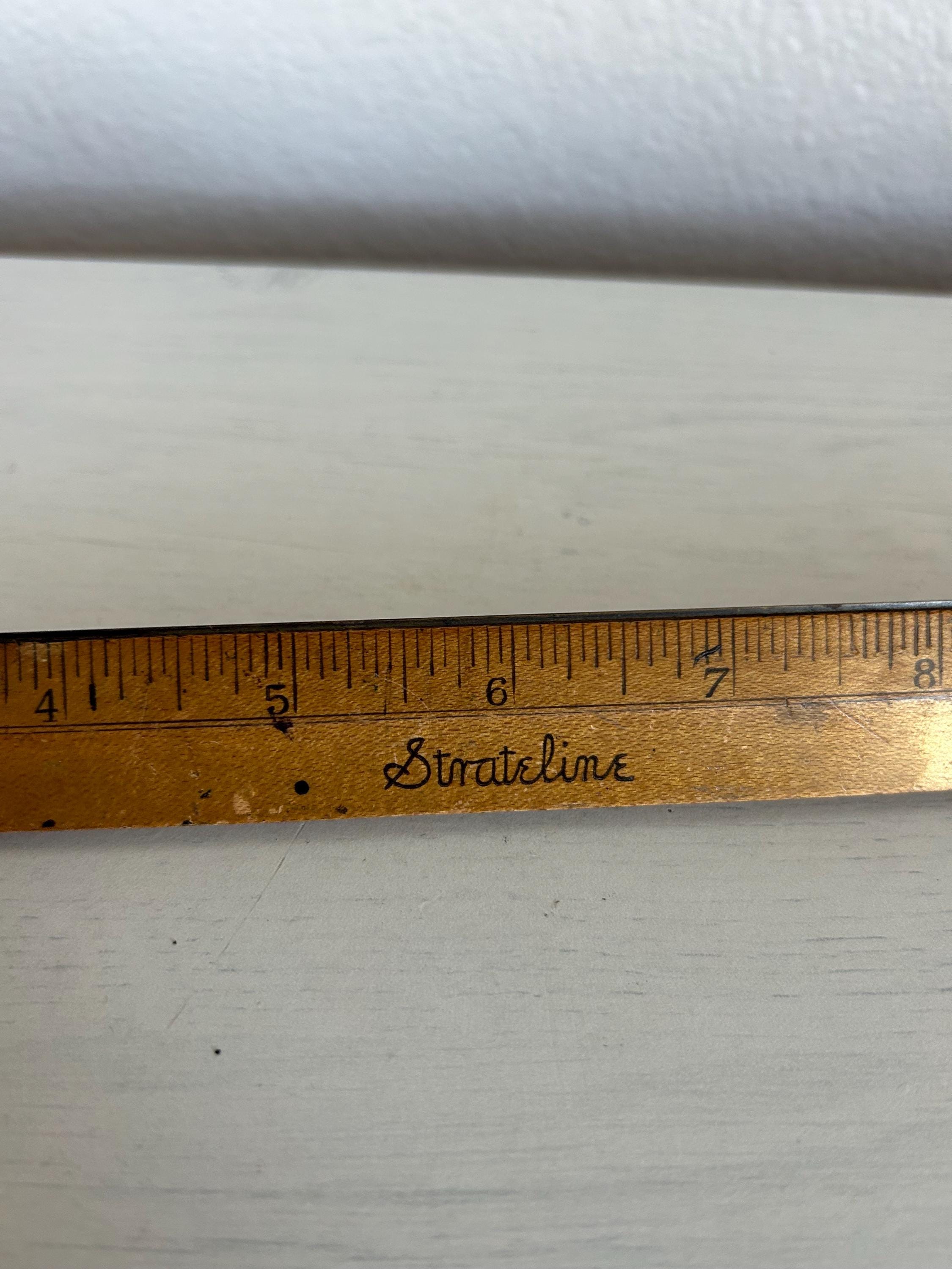 Vintage 12 Inch Strateline Ruler - Etsy