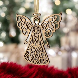 Wood Angel - Etsy