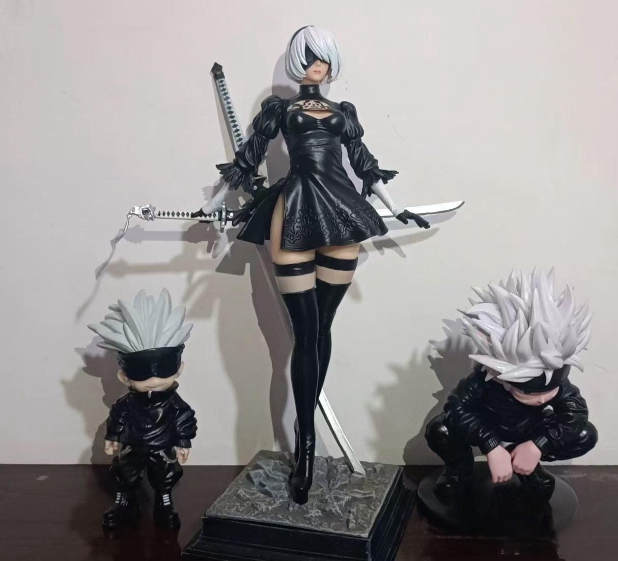 Handmade Nier: Automata 2B Figure - Elegant Pose With Sword, High