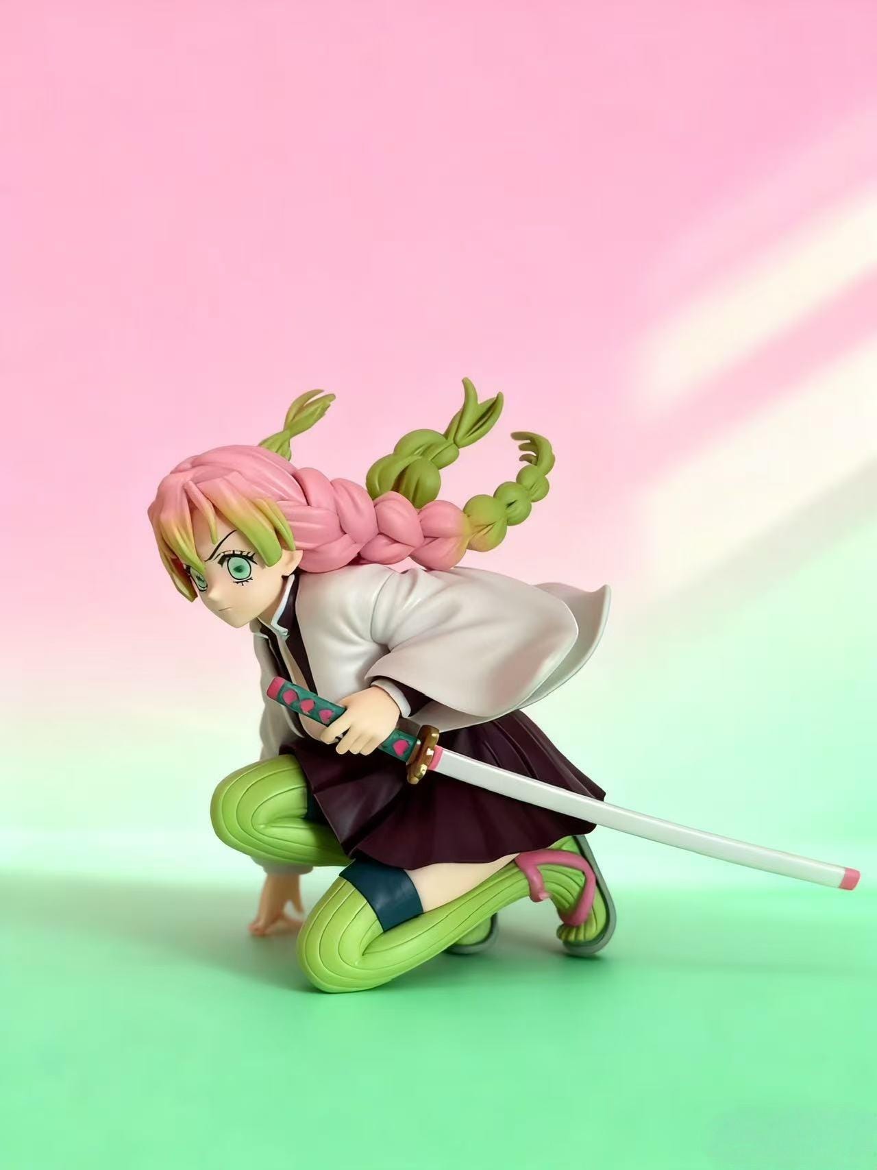 Statue Demon Slayer Kanroji Mitsuri EX Par CP Studio - Résine Peinte, Neuve