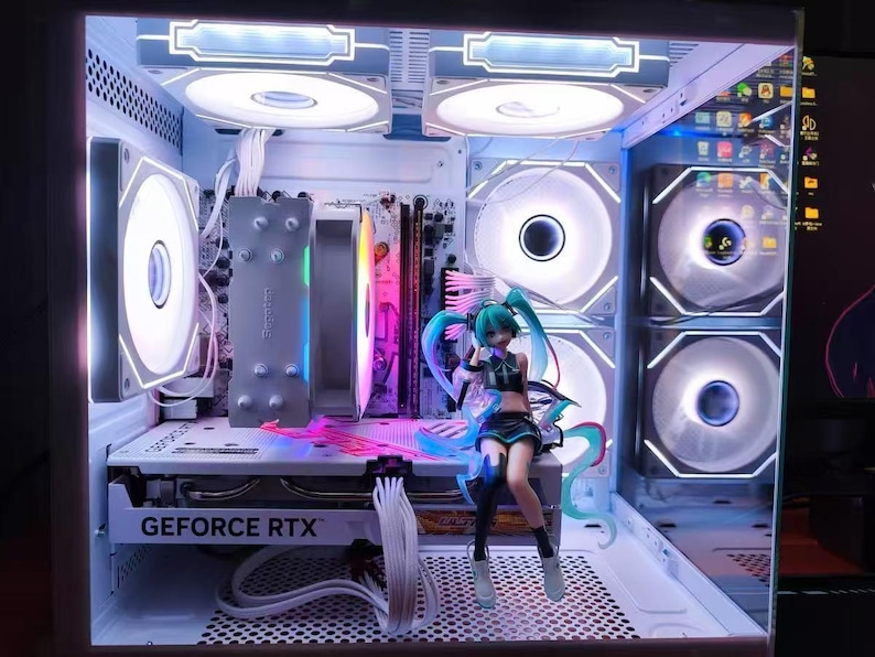 Miku Computer Fan Hatsune Miku Figure | Vocaloid Collectible | Limited Edition | High ...