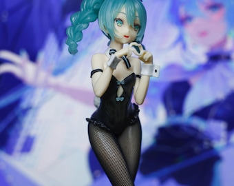 Hatsune Miku Rurudo Bunny Girl Figure, Hatsune Miku Figure, Collector's Dream, Gifts for her