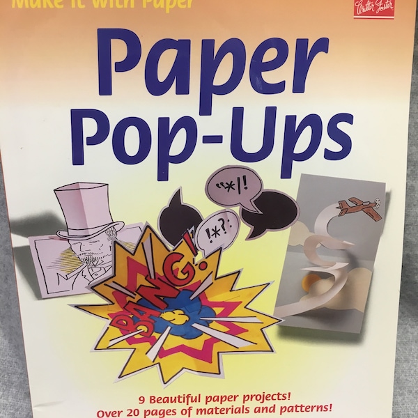 Paper Pop-Ups Card Instruction Book