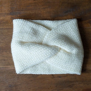 Cream Womens Cozy Warm Winter Earwarmer Headband