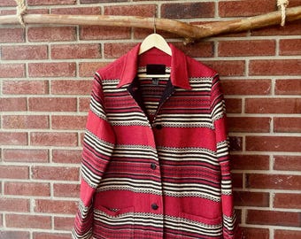 Vintage Ralph Lauren Safarifilt Barnjacka Storlek Stor