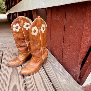 Vintage Acme Daisy Boots – damesmaat 6,5 – klassieke stijl