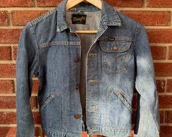 Vintage Wranglers barnjacka storlek 14