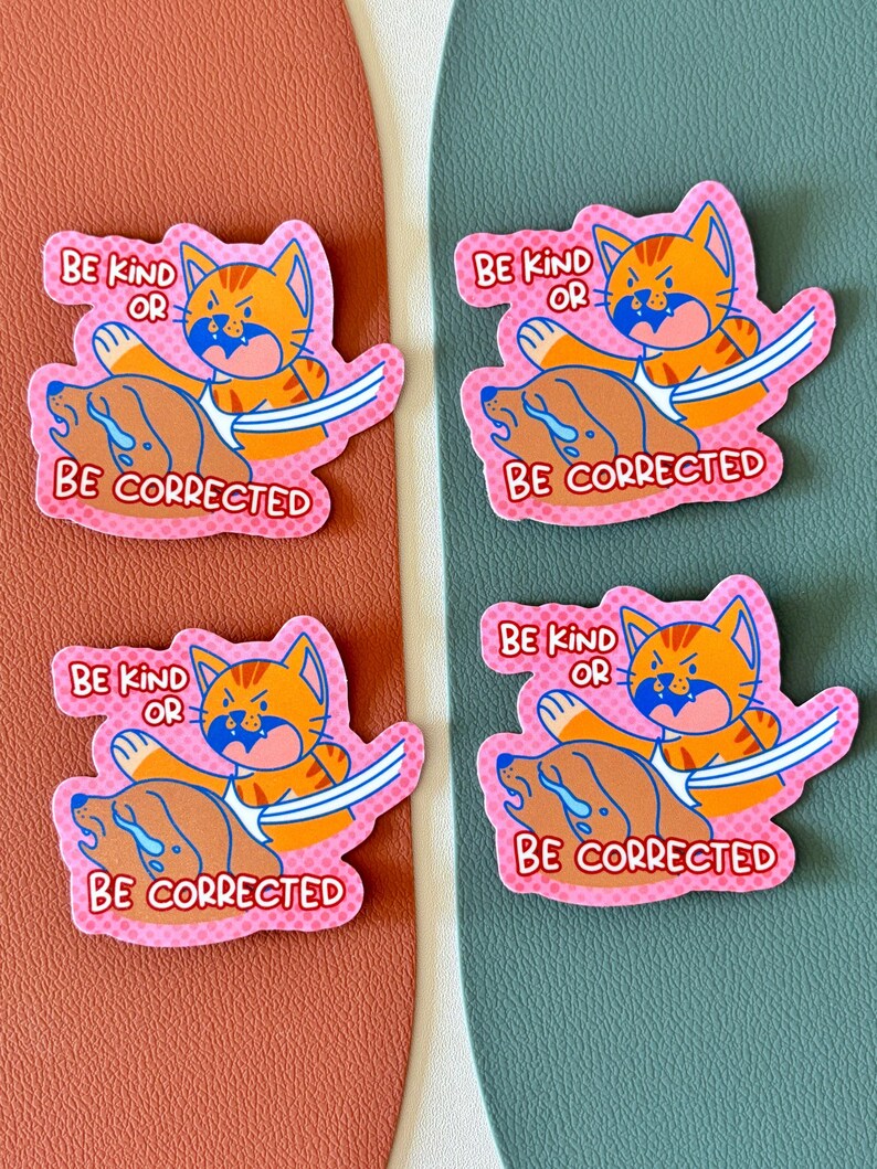 Funny Cat Meme Vinyl Sticker Pack: Waterproof Laptop Decals for Animal ...