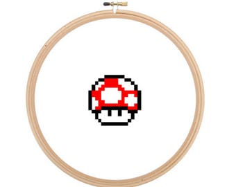 Mario - Easy Cross Stitch PATTERN