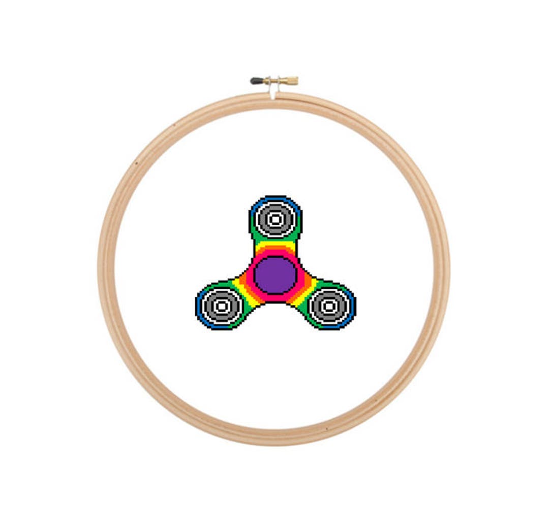 Fidget Spinner Pattern Fidget Spinner Cross Stitch PATTERN - Etsy
