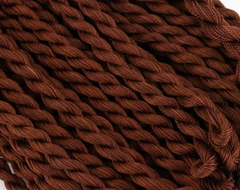 Brown Hand Dyed Embroidery Floss, Colour #57