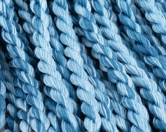 Teal Hand Dyed Embroidery Thread, Colour #28