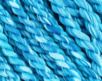 DMC Hand-Dyed Blue Turquoise Embroidery Floss, Colour #33