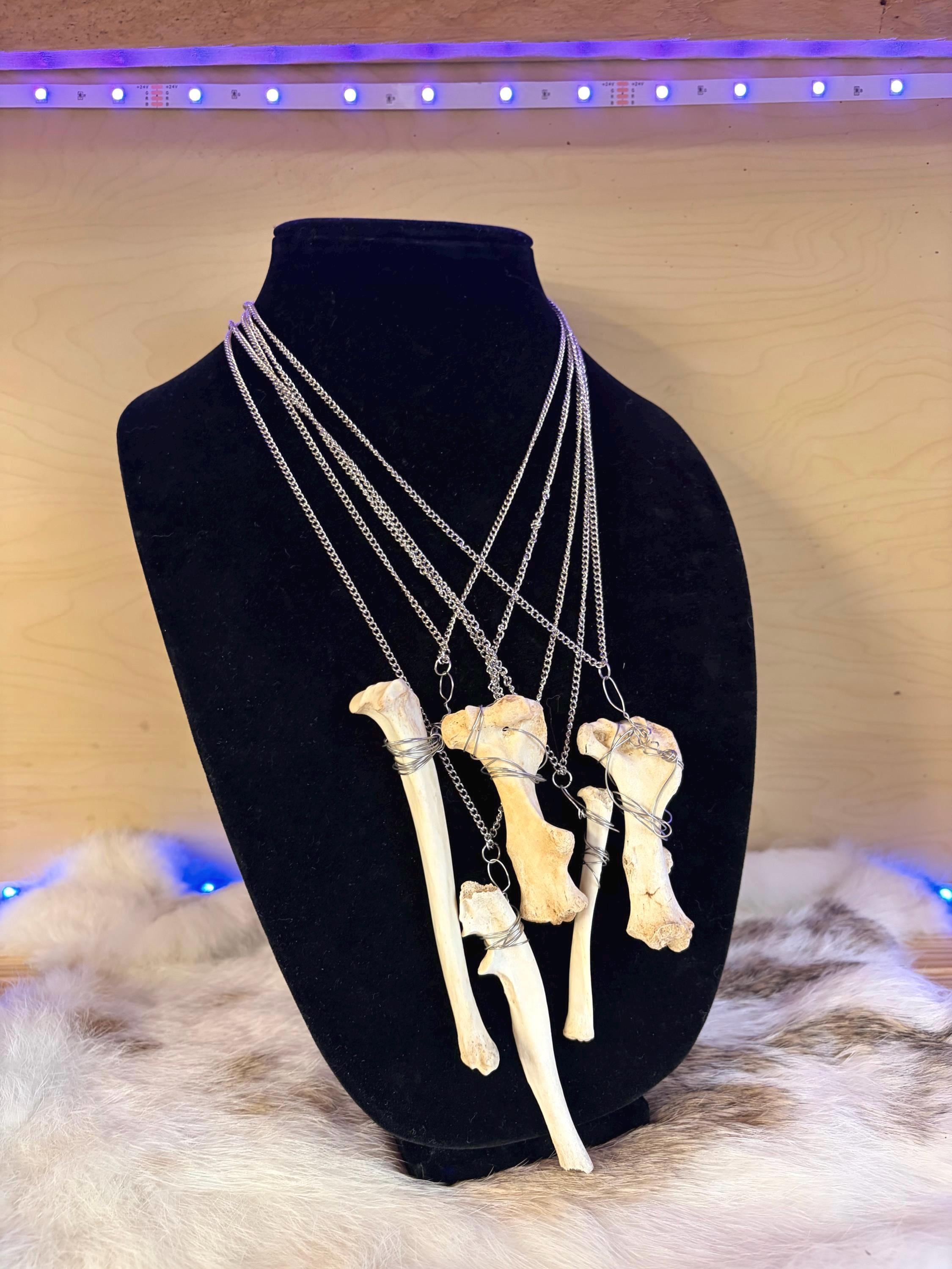 Handmade Bone Necklace: Ethically Sourced - Etsy