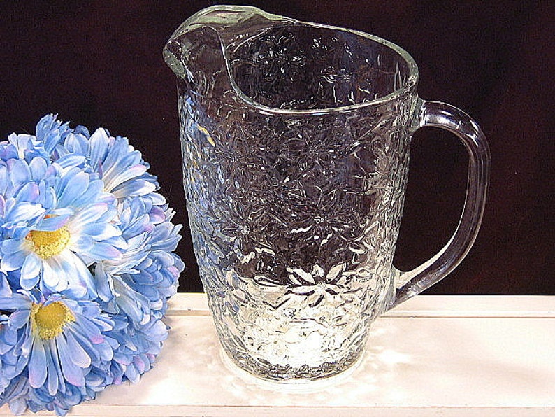 Princess House Fantasia Crystal Water or Ice Tea Pitcher 56 Etsy