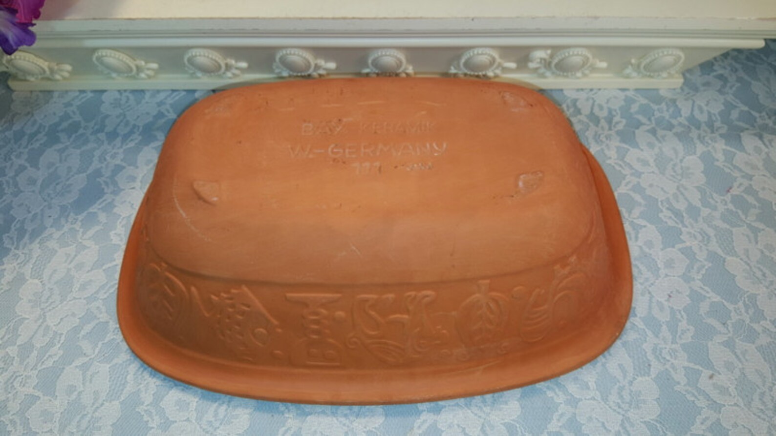 Romertopf Clay Roaster Cookware 3 Quart Vintage BayKeramik Etsy