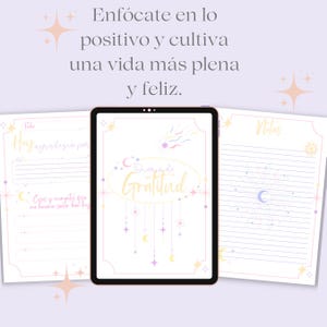 Diario de Gratitud Imprimible/ Descarga PDF/ Diario de agradecimiento/ Reto de 30 días de gratitud/ Diario de Agradecimiento/ A4/Media Carta