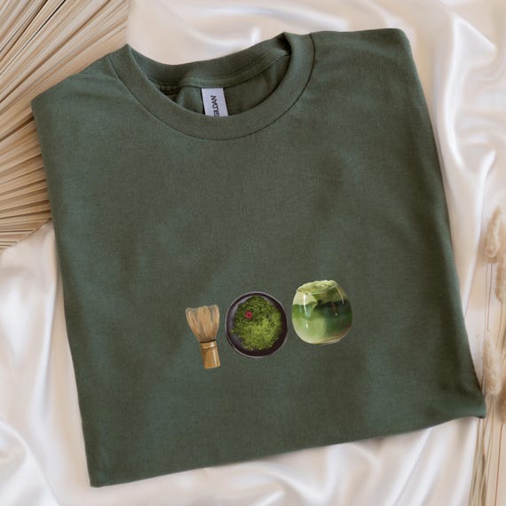 Matcha T Shirt Matcha Lovers Shirt Matcha Gift Graphic Tee Womens Shirt Coffee Lover Gift