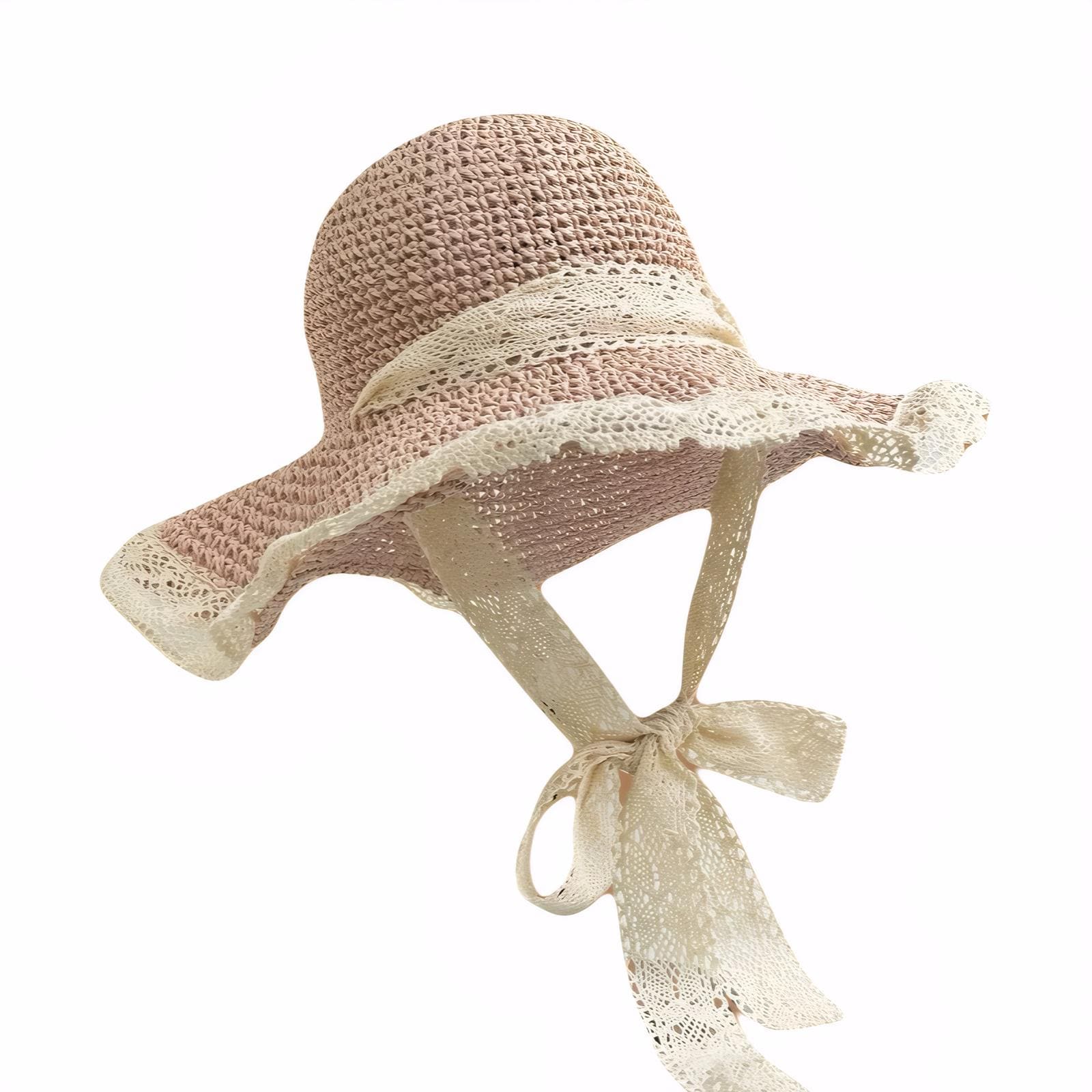 Chapeau Vintage Unisexe French Room Design - Couleur Sable/beige Clair - Occasion