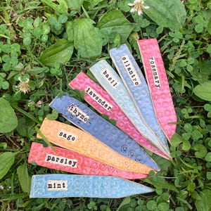 Herb Garden Markers, Ceramic