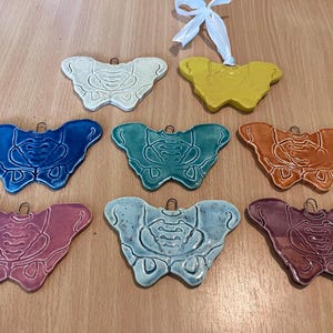 Ceramic Pelvis Ornament - Midwife Gift - Doula - Birth Worker - L&D Nurse - OB Present