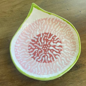 Handmade Ceramic Fig Plate Fruit Plate Etsy Handmade Ceramic Fig Plate Fruit Plate Etsy