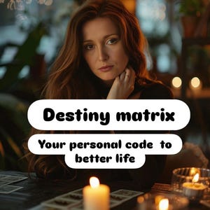Soul Code & Destiny Matrix Reading, Matrix of Destiny, Career Reading, Love Compatibility, Birth Chart Reading, Future, Talents, Life Path