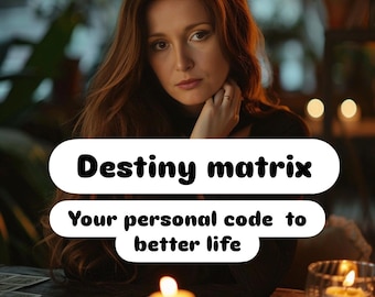 Soul Code & Destiny Matrix Reading, Matrix of Destiny, Career Reading, Love Compatibility, Birth Chart Reading, Future, Talents, Life Path
