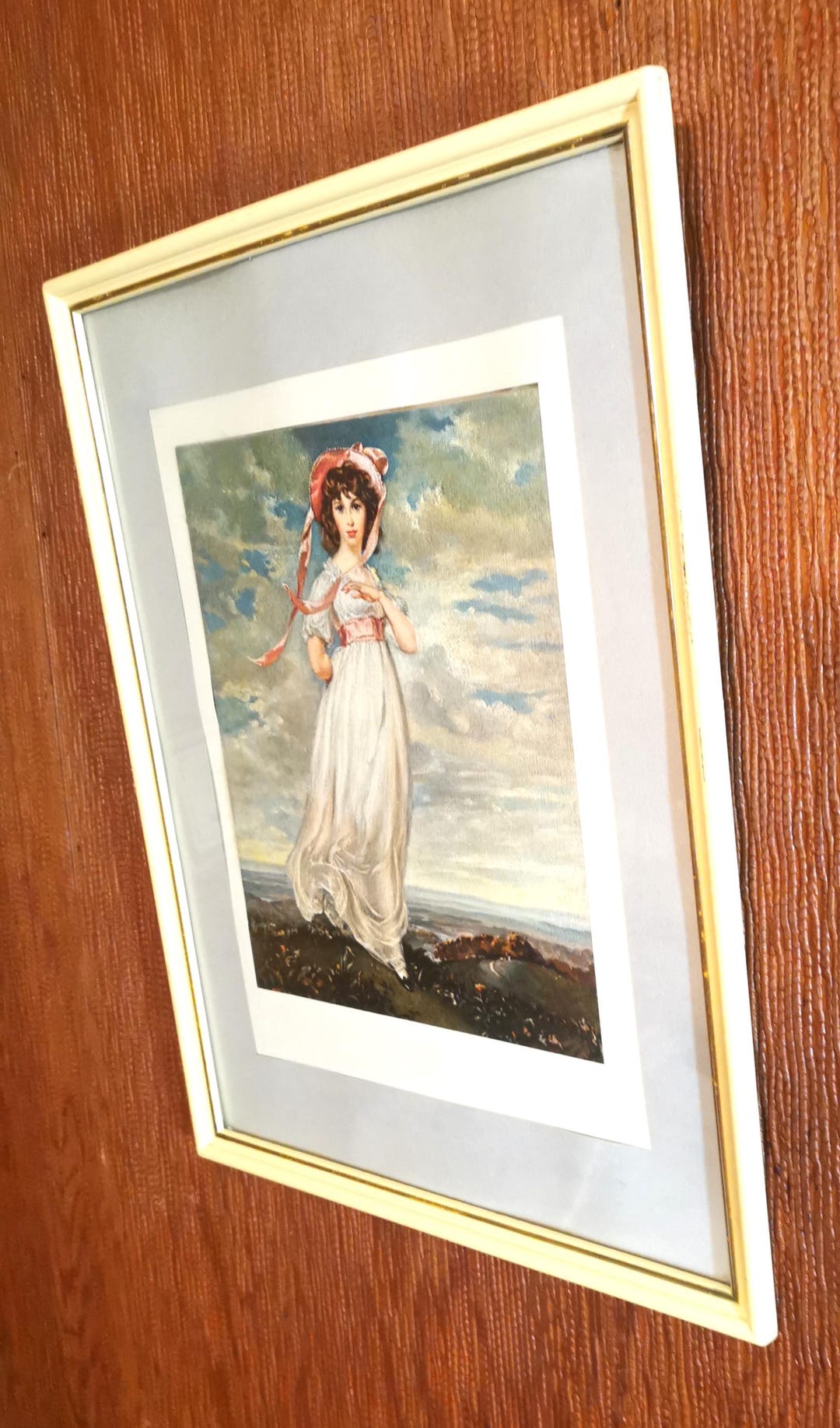 真作テリィーラミス フランスの人女な港 風景画 油彩画 T. Johnson Matted Wall Art Pinkie by Sir Thomas Lawrence Sarah Barrett
