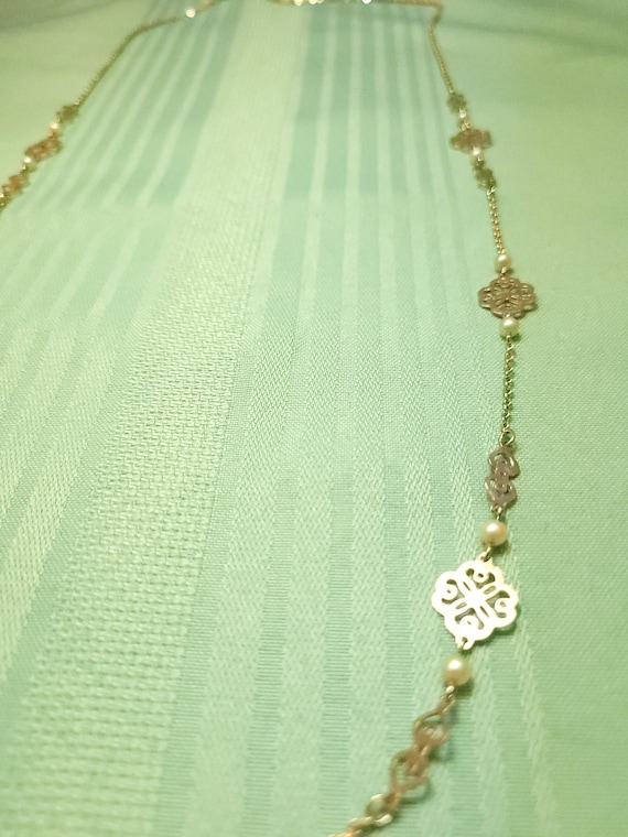 1994 Avon Attributed 31" Continuous Loop Necklace… - image 9