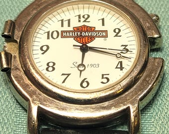 New Battery 1995 Harley-Davidson Watch 99643-95V - Japan Quartz - 9" Strap