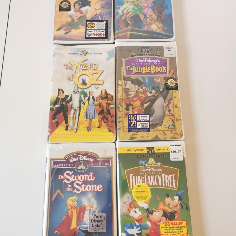 Fun and Fancy Free Vhs - Etsy