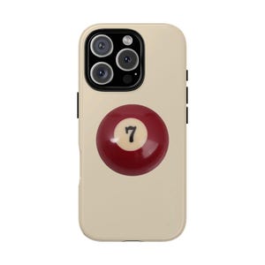 Individuelle Billard-Handyhülle, robuste Handyhülle, einzigartiges Geschenk für Billard-Liebhaber, lustiges Zubehör, ideal für Pool-Partys, entworfen für