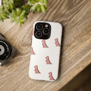 Dinosaur Phone Case, Cute Dino, Tough Cases for Kids, Baby Shower Gift, Fun Accessories, Kids&#39; Birthday Gift, Trendy Tech