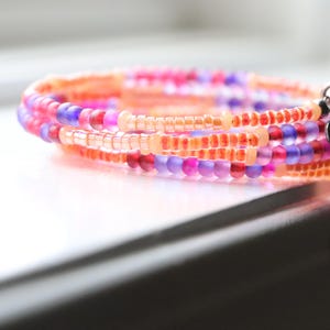 Colorful Beaded Bracelet – Handmade with Vibrant Seed Beads, Unique Gift for Women